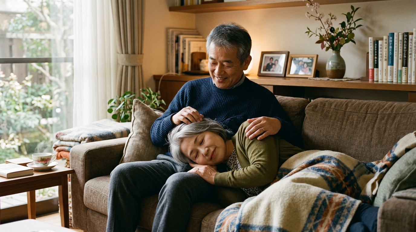 自然なスキンシップ